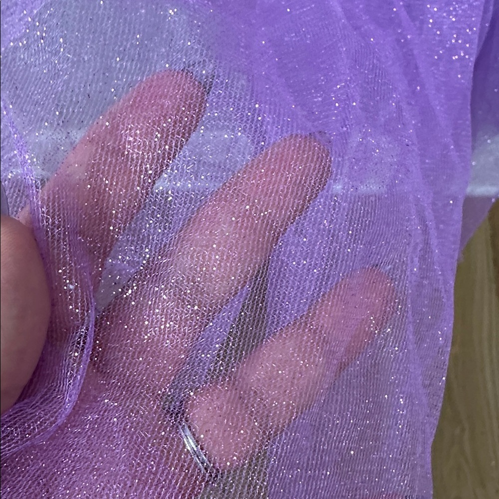 Disney Rapunzel Purple and Pink Sparkle Princess Dress Costume - Picture 8 of 12